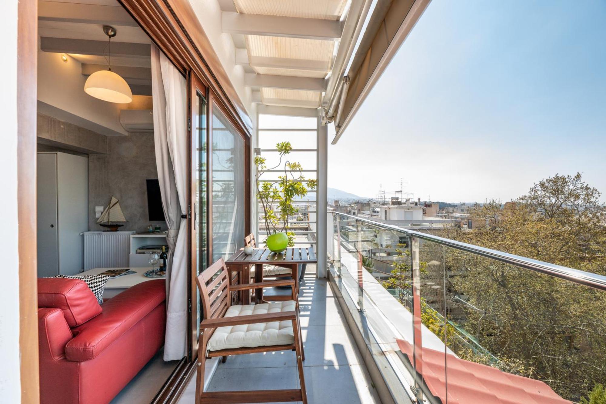 Top Kolonaki Studio+Terrace Stunning Acropolis Views Atény Exteriér fotografie