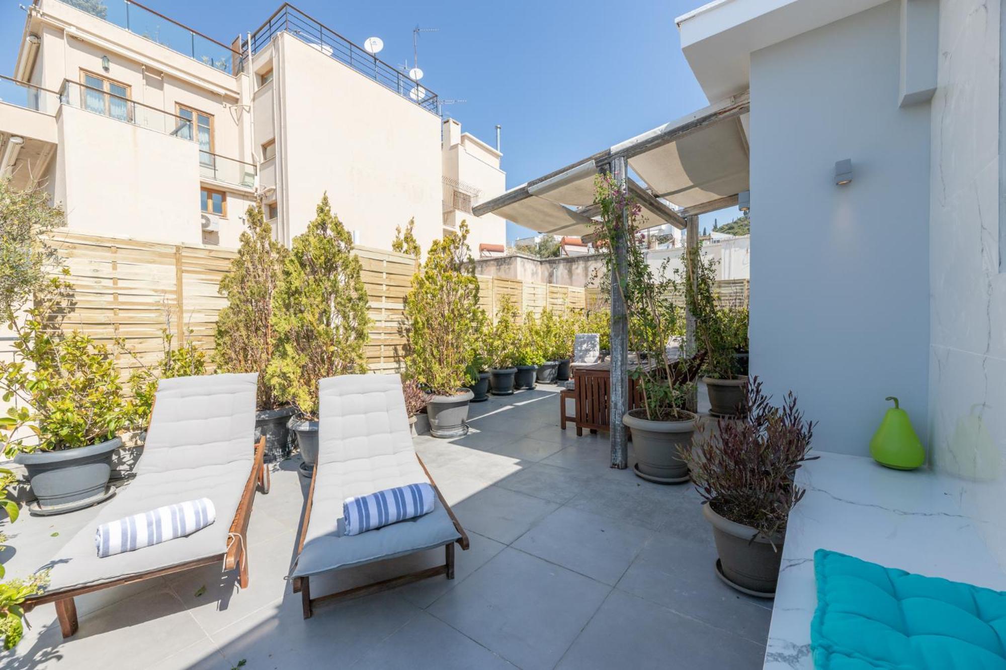 Top Kolonaki Studio+Terrace Stunning Acropolis Views Atény Exteriér fotografie