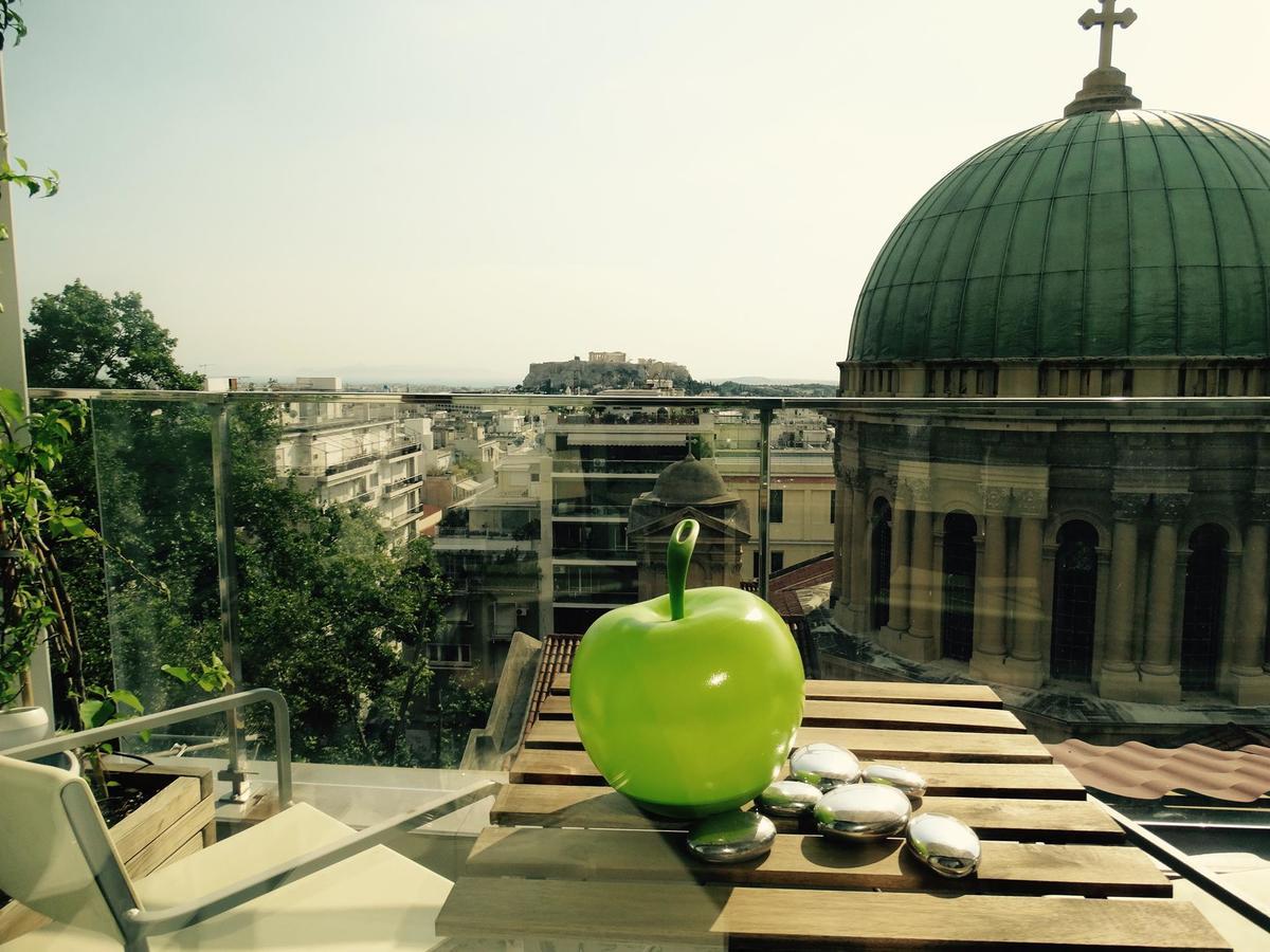 Top Kolonaki Studio+Terrace Stunning Acropolis Views Atény Exteriér fotografie