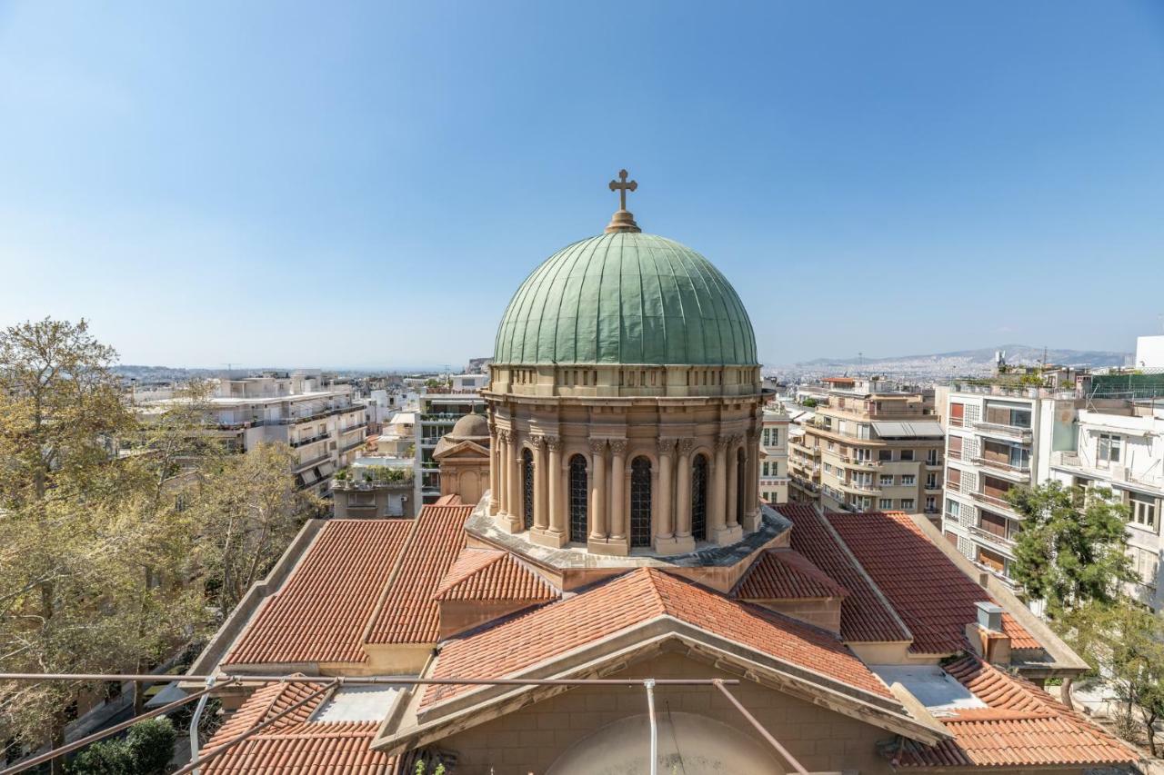 Top Kolonaki Studio+Terrace Stunning Acropolis Views Atény Exteriér fotografie